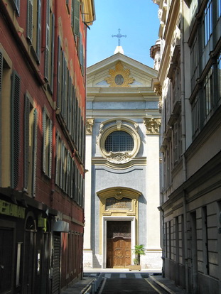 Nice, l'église Saint FRANÇOIS de Paule
